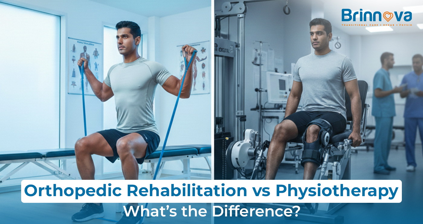 Orthopedic Rehabilitation vs Physiotherapy: What’s the Difference?